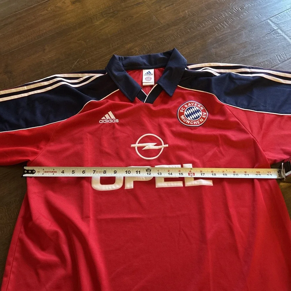 BAYERN‎ MUNICH 1999 2001 HOME FOOTBALL SHIRT SOCCER JERSEY ADIDAS sz XL MEN